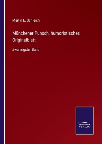 Münchener Punsch, humoristisches Originalblatt