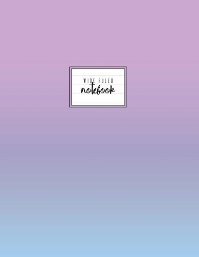 Wide Ruled Notebook