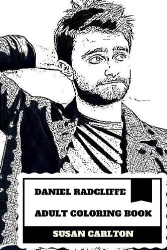 Daniel Radcliffe Adult Coloring Book