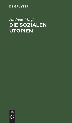 Die Sozialen Utopien: Fünf Vorträge(German)