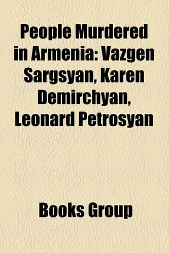 People Murdered in Armenia