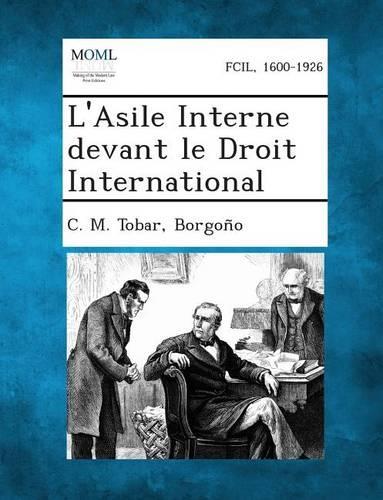 L'Asile Interne Devant Le Droit International