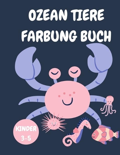Ozean Tiere Färbung Buch