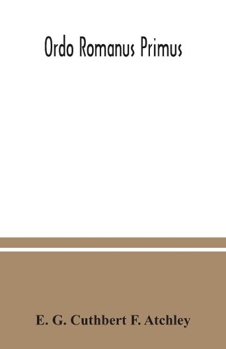 Ordo Romanus primus