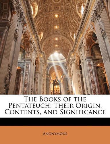 The Books of the Pentateuch