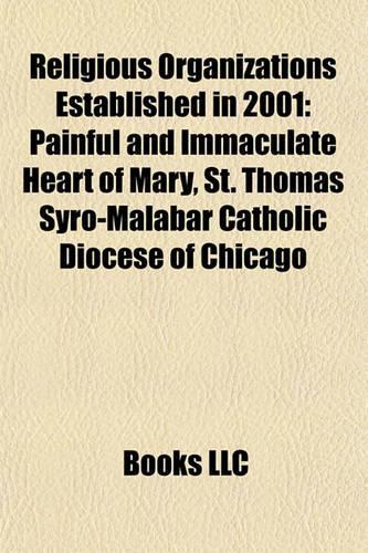 Religious Organizations Established in 2001