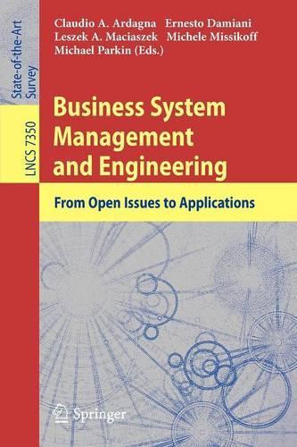 Business System Management and Engineering
