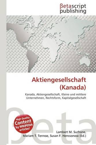 Aktiengesellschaft (Kanada)