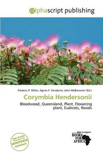 Corymbia Hendersonii: (English)