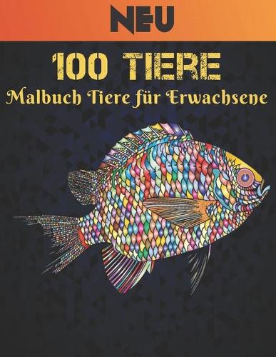 Malbuch Tiere für Erwachsene 100 Tiere