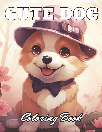 Cute Dog Coloring Book