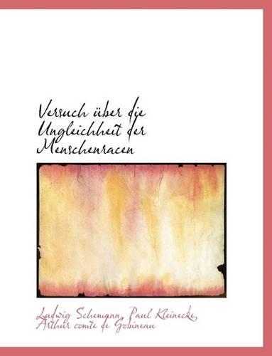 Versuch Uber Die Ungleichheit Der Menschenracen