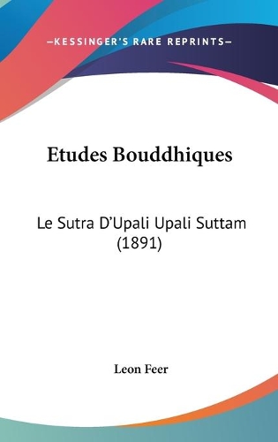 Etudes Bouddhiques