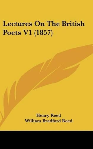 Lectures on the British Poets V1 (1857)