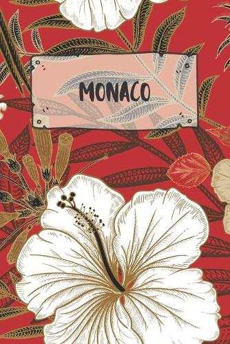 Monaco: Dotted Travel Diary Notebook or Journey Dotted Grid Journal - Holiday Trip Pocketbook for Men and Women with Dots