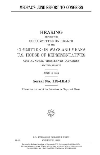 MedPAC's June report to Congress