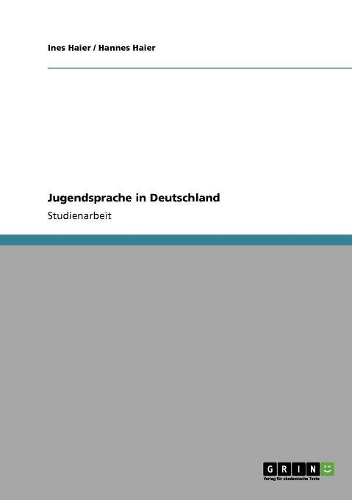 Jugendsprache in Deutschland