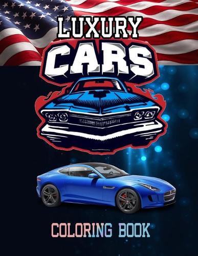 Luxury Cars Coloring Book