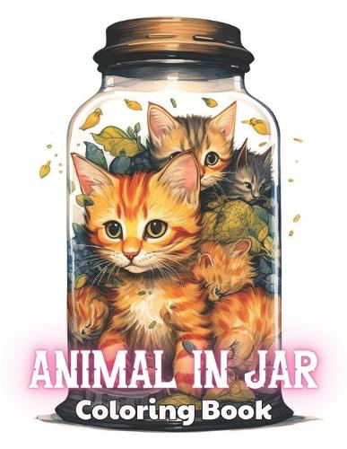 Animal in Jar Coloring Book