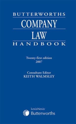 Butterworths Company Law Handbook