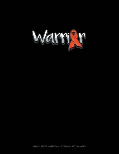 Warrior: Graph Paper Notebook - 0.25 Inch (1/4") Squares(166 Graph Paper Notebook - 0.25 Inch (1/4") Squares)