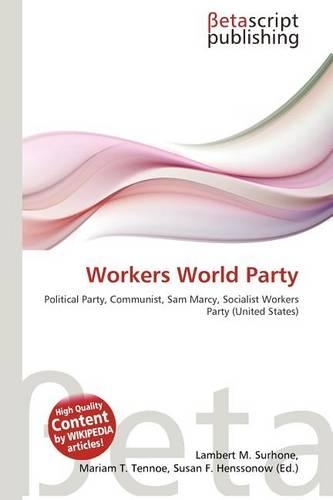 Workers World Party: (English)
