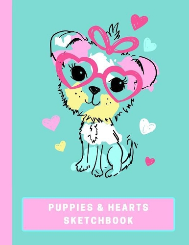 Puppies & Hearts Sketchbook