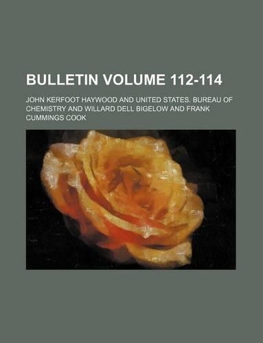 Bulletin Volume 112-114: (English)