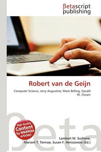Robert Van de Geijn: (English)