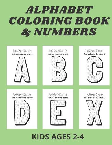 Alphabet Coloring Book & Numbers