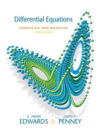 Differential Equations Computing and Modeling: United States Edition