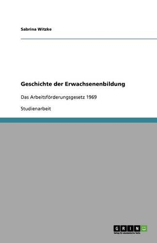 Geschichte Der Erwachsenenbildung