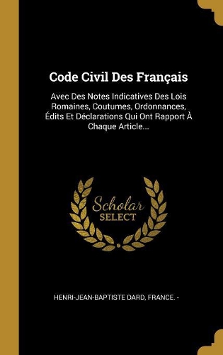 Code Civil Des Français