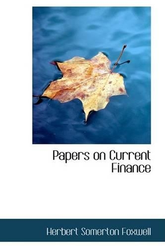 Papers on Current Finance
