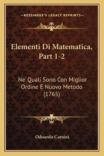 Elementi Di Matematica, Part 1-2