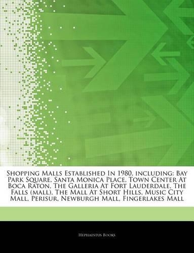 Articles on Shopping Malls Established in 1980, Including