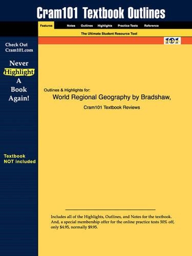 Studyguide for World Regional Geography by Bradshaw, ISBN 9780072508215: (English)