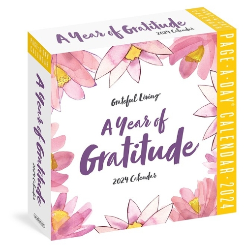 Year of Gratitude Page-A-Day Calendar 2024: Wake Up Grateful