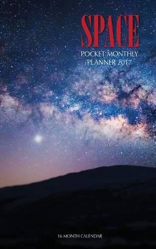 Space Pocket Monthly Planner 2017