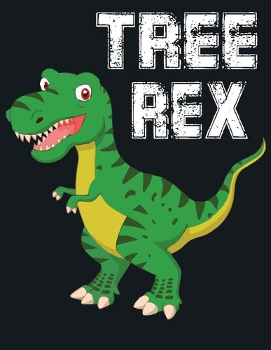 Tree Rex: Lined writing notebook journal for christmas lists, journal, menus, gifts, and more