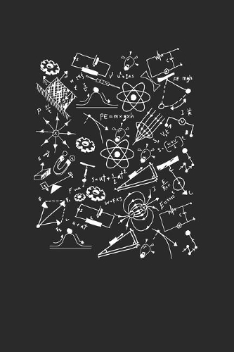 Physic Formula: Dotted Bullet Notebook (6" x 9" - 120 pages) Simple Physics Notebook for Daily Journal, Diary, and Gift