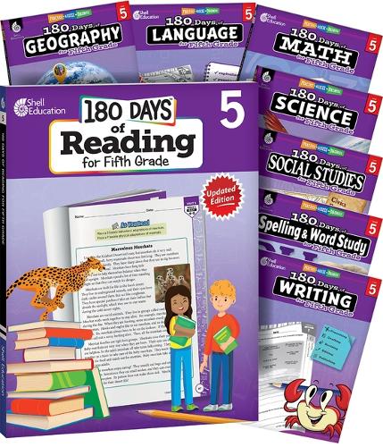 180 Days™ Bundle Grade 5: 8-Book Set