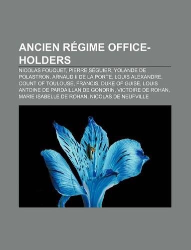 Ancien Regime Office-Holders