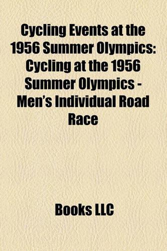 Cycling Events at the 1956 Summer Olympics