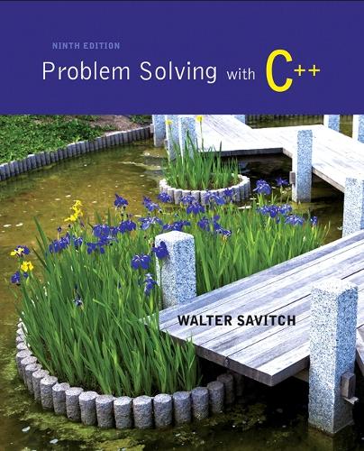 Problem Solving with C++ (2-downloads)