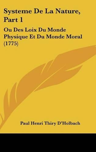 Systeme De La Nature, Part 1