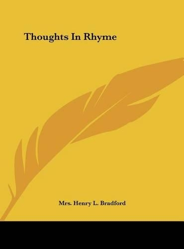 Thoughts in Rhyme