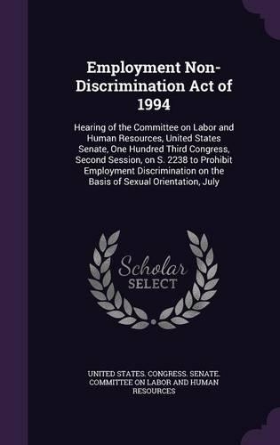 Employment Non-Discrimination Act of 1994