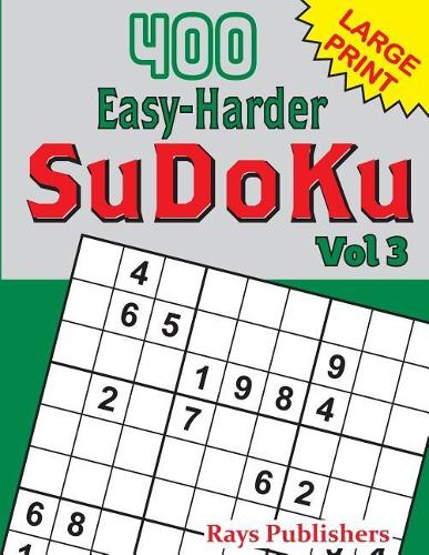 400 Easy-Harder SuDoKu Vol 3