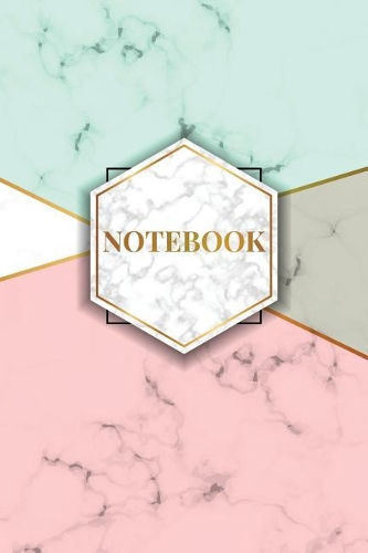 Notebook: Marble + Gold Journal - 120-Page Blank Page Notebook - 6 X 9 Marble & Gold Perfect Bound Softcover(Marble & Gold Journals)